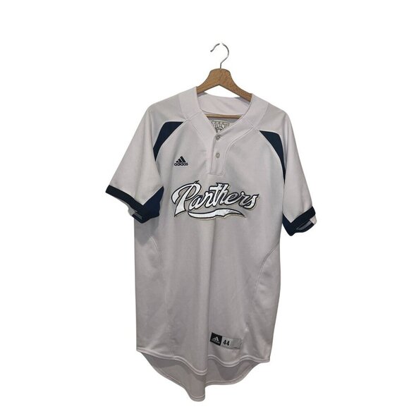 Adidas White Polyester Sportwear FIU Panthers Baseball Jersey #34 Men's Size 44 - Picture 1 of 9